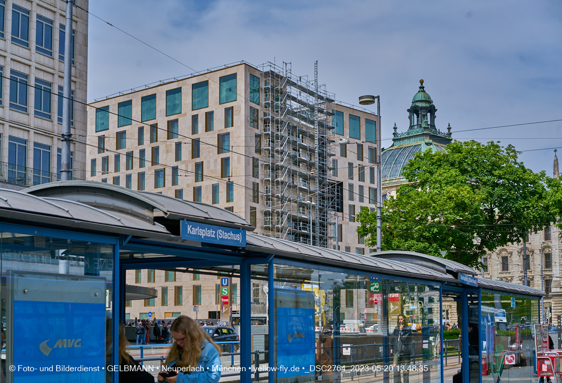 Mai 2023 - Neubau des Hotels Königshof am Stachus in München